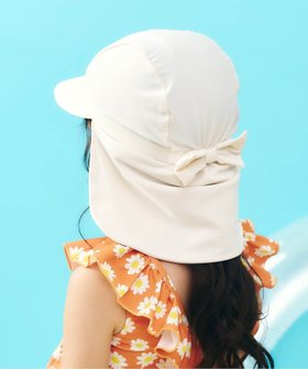 【エフオー オンラインストア/F.O.Online Store / KIDS】のリボンスイムキャップ UVカット 大人の最旬トレンドファッション＆コーディネート founy(ファウニー) ファッション Fashion キッズファッション Fashion for Kids おすすめ Recommended / Our Picks フィット Fit, Slim Fit リゾート Resort, Vacation Style リボン Ribbon, Bow ロング Long, Long-Length エレガント 上品 Elegant 夏 Summer |ID:prp329100004974720