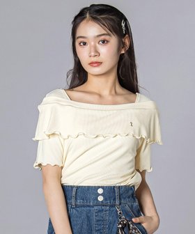 【ベベ オンライン ストア/BEBE ONLINE STORE / KIDS】のオフショル風Tシャツ(130~160cm) 大人の最旬トレンドファッション＆コーディネート founy(ファウニー) ファッション Fashion キッズファッション Fashion for Kids 春 Spring クール Cool, Chic チャーム Charm, Pendant デニム Denim, Jeans Material トレンド Trend, Trending Now なめらか Smooth, Silky Texture S/S・春夏 SS, Spring/Summer, Warm Season おすすめ Recommended / Our Picks 夏 Summer エレガント 上品 Elegant 2026年 2026 2026春夏・S/S Spring/Summer 2026 SS26 |ID:prp329100004974732