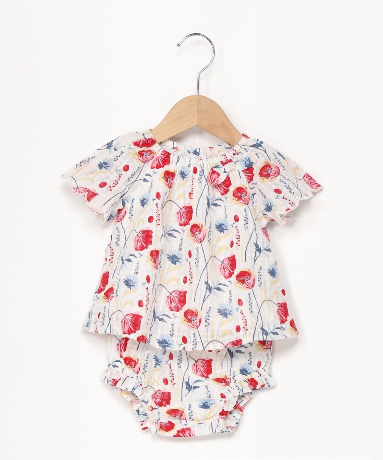 【ギャップ/GAP / KIDS】のG SS WVN TIE NECK SET 大人の最旬トレンドファッション＆コーディネート founy(ファウニー) 　ファッション　Fashion　キッズファッション　Fashion for Kids　スカラップ　Scallop, Scalloped Edge　フロント　Front, Front Design　ラウンド　Round, Round Neck　リボン　Ribbon, Bow　半袖　Short Sleeve, Half Sleeve　 other-1|ID: prp329100004974751 ipo3291000000037295191