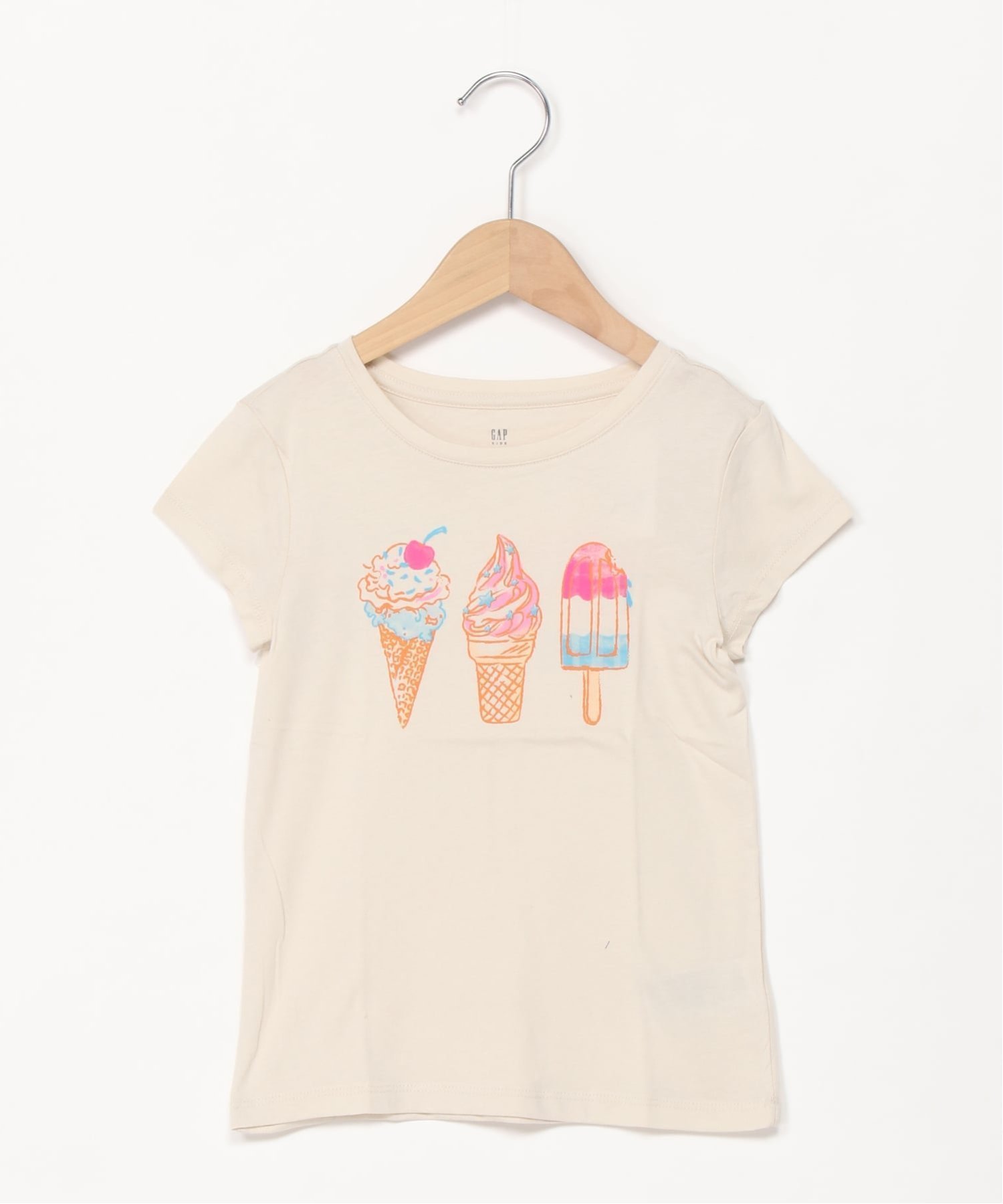 【ギャップ/GAP / KIDS】のV-SS MAY VAL GR インテリア・キッズ・メンズ・レディースファッション・服の通販 founy(ファウニー) 　ファッション　Fashion　キッズファッション　Fashion for Kids　グラフィック　Graphic, Graphic Design　ストレート　Straight, Straight Cut　フィット　Fit, Slim Fit　フロント　Front, Front Design　リラックス　Relax, Relaxed Fit　半袖　Short Sleeve, Half Sleeve　ICE_CREAM|ID: prp329100004974754 ipo3291000000037295204