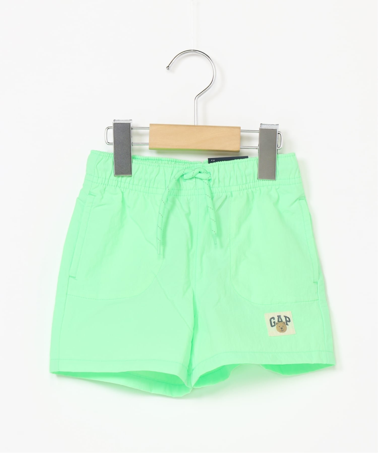 【ギャップ/GAP / KIDS】のQUICK-DRY UPF SHORT インテリア・キッズ・メンズ・レディースファッション・服の通販 founy(ファウニー) 　ファッション　Fashion　キッズファッション　Fashion for Kids　ドローストリング　Drawstring, Pull Cord　パッチ　Patch, Appliqué　ポケット　Pocket, Pocket Detail　NEON_MINT_GREEN|ID: prp329100004974763 ipo3291000000037295229