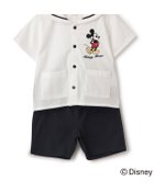 【ナルミヤ オンライン/NARUMIYA ONELINE / KIDS】の【Disney】セーラーセットアップ 大人の最旬トレンドファッション＆コーディネート founy(ファウニー) ファッション Fashion キッズファッション Fashion for Kids キャラクター Character, Licensed Characters セットアップ Set-Up, Coordinated Outfit ポケット Pocket, Pocket Detail thumbnail オフ ホワイト|ID: prp329100004974792 ipo3291000000037295312