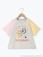 【サマンサモスモス/Samansa Mos2 / KIDS】の【ブルーイ】配色ラグランプリントTシャツ オートミール|ID: prp329100004974830 ipo3291000000037295442