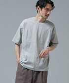 【ナノ ユニバース/nano universe / MEN】のAnti Soaked 汗染み防止 ミドルウェイト 7.1oz ビッグシルエットTシャツ トップグレー4|ID: prp329100004974834 ipo3291000000037295471