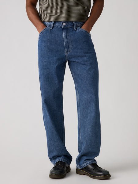 【リーバイス/Levis / MEN】の568(TM) STAY LOOSE カーペンター ミディアムインディゴ インテリア・キッズ・メンズ・レディースファッション・服の通販 founy(ファウニー) https://founy.com/ ファッション Fashion メンズファッション Fashion for Men グラフィック Graphic, Graphic Design スタイリッシュ Stylish, Fashionable ダウン Down, Puffer フィット Fit, Slim Fit ポケット Pocket, Pocket Detail モダン Modern, Contemporary ルーズ Loose, Oversized ワーク Workwear, Utility Style |ID: prp329100004974840 ipo3291000000037295508