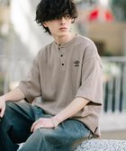 【ロッキーモンロー/Rocky Monroe】のUMBRO別注コラボ オーバーサイズ刺繍ワッフルヘンリーネックTシャツ 大人の最旬トレンドファッション＆コーディネート founy(ファウニー) ファッション Fashion レディースファッション Fashion for Women トップス・カットソー Cut & Sew Tops シャツ・ブラウス・オフィスカジュアル Elegant Blouses & Button-Ups ロングTシャツ・Tシャツ Longline T-Shirts & Tees アウトドア Outdoor Clothing コラボ Collaboration, Collab ショルダー Shoulder, Shoulder Strap シンプル Simple, Minimal スポーツ Sports, Activewear スポーティ Sporty, Casual Athletic ドロップ Drop Shoulder, Dropped Style ドローコード Drawcord, Drawstring Cord バランス Balance, Style Balance 別注 Limited Edition, Custom Order メンズ Men's, Menswear リラックス Relax, Relaxed Fit ワイド Wide, Wide Fit ワッフル Waffle, Waffle Knit 再入荷 Restock / Back in Stock おすすめ Recommended / Our Picks thumbnail グレー|ID: prp329100004974856 ipo3291000000037295591