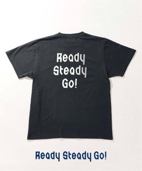 【エディフィス/EDIFICE】の《WEB限定》Ready Steady Go! / レディーステディゴー 別注 プリント Tシャツ 大人の最旬トレンドファッション＆コーディネート founy(ファウニー) ファッション Fashion レディースファッション Fashion for Women トップス・カットソー Cut & Sew Tops シャツ・ブラウス・オフィスカジュアル Elegant Blouses & Button-Ups ロングTシャツ・Tシャツ Longline T-Shirts & Tees ヴィンテージ Vintage Style スマート Smart, Elegant プリント Print, Printed Pattern 別注 Limited Edition, Custom Order ルーズ Loose, Oversized |ID:prp329100004974862