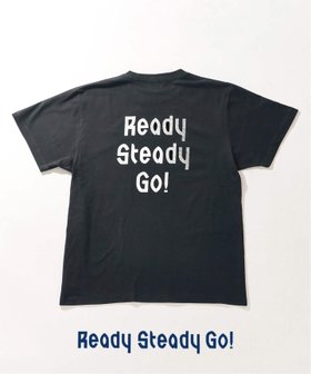 【エディフィス/EDIFICE】の《WEB限定》Ready Steady Go! / レディーステディゴー 別注 プリント Tシャツ 大人の最旬トレンドファッション＆コーディネート founy(ファウニー) ファッション Fashion レディースファッション Fashion for Women トップス・カットソー Cut & Sew Tops シャツ・ブラウス・オフィスカジュアル Elegant Blouses & Button-Ups ロングTシャツ・Tシャツ Longline T-Shirts & Tees ヴィンテージ Vintage Style スマート Smart, Elegant プリント Print, Printed Pattern 別注 Limited Edition, Custom Order ルーズ Loose, Oversized |ID:prp329100004974862