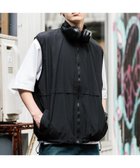 【ロッキーモンロー/Rocky Monroe】の裏メッシュスタンドネック前開きナイロンベスト 大人の最旬トレンドファッション＆コーディネート founy(ファウニー) ファッション Fashion レディースファッション Fashion for Women アウター Coat / Outerwear Collection トップス・カットソー Cut & Sew Tops ベスト&ジレ / 重ね着スタイル Vests & Gilets アウトドア Outdoor Clothing 軽量 Lightweight, Ultra Light シンプル Simple, Minimal ジップ Zip, Zipper スタンド Stand Collar, Upright Stand ドローコード Drawcord, Drawstring Cord パイピング Piping, Trim Design ベスト Vest, Waistcoat ベーシック Basic, Essential メッシュ Mesh, Net Fabric メンズ Men's, Menswear おすすめ Recommended / Our Picks thumbnail ブラック|ID: prp329100004974865 ipo3291000000037295618
