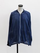 【ラシュッド/LASUD】のデニムライクシアーブルゾン インディゴ|ID: prp329100004974906 ipo3291000000037295753