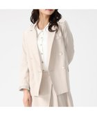 【ミッシュマッシュ/MISCH MASCH】の袖裏ストライプダブルテーラードジャケット MM618503 ベージュ|ID: prp329100004974908 ipo3291000000037295760