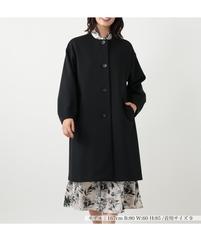 【レリアン/LEILIAN】のダンボールニットコート インテリア・キッズ・メンズ・レディースファッション・服の通販 founy(ファウニー) https://founy.com/ ファッション Fashion レディースファッション Fashion for Women アウター Coat / Outerwear Collection コート・ロングコート・ピーコート Long Coats, Peacoats & More ポケット Pocket, Pocket Detail ロング Long, Long-Length エレガント 上品 Elegant 春 Spring |ID: prp329100004974932 ipo3291000000037295870