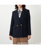 【レリアン/LEILIAN】のダブルブレストブレザー ネイビー|ID: prp329100004974934 ipo3291000000037295876