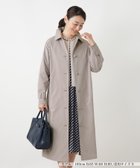 【レリアン/LEILIAN】のバックシャンデザインコート グレー|ID: prp329100004974935 ipo3291000000037295878