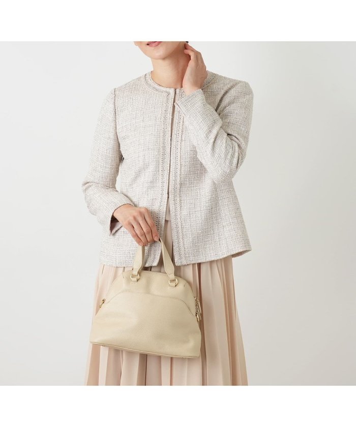 【レリアン/LEILIAN】のファンシーツイードジャケット インテリア・キッズ・メンズ・レディースファッション・服の通販 founy(ファウニー) https://founy.com/ ファッション Fashion レディースファッション Fashion for Women アウター Coat / Outerwear Collection レディースジャケット・軽アウター Jackets イタリア Italy エレガント 上品 Elegant ツイード Twill, Twill Weave トレンド Trend, Trending Now ブレード Braid, Decorative Trim ポケット Pocket, Pocket Detail ミックス Mix, Mixed Style レース Lace, Lace Fabric 春 Spring |ID: prp329100004974939 ipo3291000000037295887
