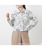 【レリアン/LEILIAN】のサッカー地ショールジャケット ブラウン|ID: prp329100004974943 ipo3291000000037295899
