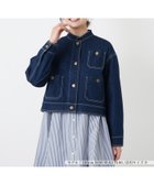 【レリアン/LEILIAN】のデニムジャケット【L JEANS】 ネイビー系|ID: prp329100004974944 ipo3291000000037295902