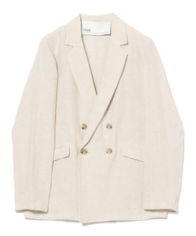 【デミルクス ビームス/Demi-Luxe BEAMS】の【別注】TICCA / リネン ジャケット 大人の最旬トレンドファッション＆コーディネート founy(ファウニー) ファッション Fashion レディースファッション Fashion for Women アウター Coat / Outerwear Collection レディースジャケット・軽アウター Jackets 春 Spring クラシカル Classical, Vintage-Inspired コンパクト Compact, Small Size ジャケット Jacket, Outerwear スラックス Slacks, Dress Pants ダブル Double, Double-Breasted デニム Denim, Jeans Material バランス Balance, Style Balance フラップ Flap, Flap Pocket ベーシック Basic, Essential ポケット Pocket, Pocket Detail 別注 Limited Edition, Custom Order リネン Linen, Linen Fabric ワーク Workwear, Utility Style S/S・春夏 SS, Spring/Summer, Warm Season 夏 Summer エレガント 上品 Elegant |ID:prp329100004974957
