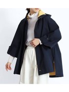 【ヴァン/Vin】のバイカラーオーバーコート 大人の最旬トレンドファッション＆コーディネート founy(ファウニー) ファッション Fashion レディースファッション Fashion for Women アウター Coat / Outerwear Collection コート・ロングコート・ピーコート Long Coats, Peacoats & More デニム Denim, Jeans Material トレンド Trend, Trending Now フェミニン Feminine, Girly ブロード Broadcloth, Fine Cotton ボンディング Bonding, Bonded Fabric 春 Spring thumbnail ネイビー|ID: prp329100004974975 ipo3291000000037295990