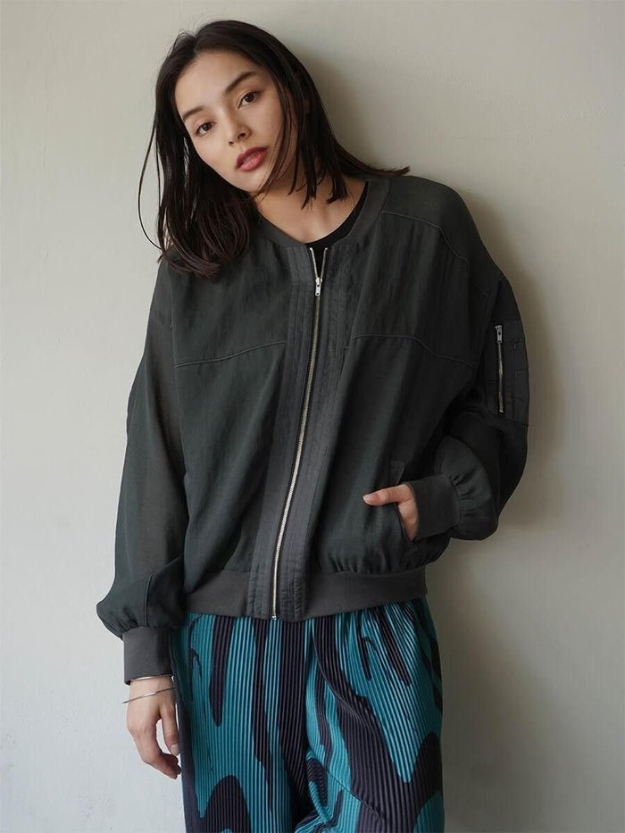 【ラシュッド/LASUD】のシアーMA-1ブルゾン インテリア・キッズ・メンズ・レディースファッション・服の通販 founy(ファウニー) https://founy.com/ ファッション Fashion レディースファッション Fashion for Women アウター Coat / Outerwear Collection ブルゾンジャケット・スポーティアウター Blouson Jackets MA-1ジャケット MA-1 Bomber Jackets / Flight Jackets おすすめ Recommended / Our Picks シアー Sheer, See-Through ブルゾン Blouson, Bomber Jacket 夏 Summer 秋 Autumn |ID: prp329100004974977 ipo3291000000037295996