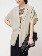 【ラシュッド/LASUD】のシアーメッシュジャケット ベージュ|ID: prp329100004974998 ipo3291000000037296069