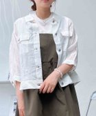 【アズノウアズ プラス/AS KNOW AS plus】の0『5分袖』『ダブルポケット』 カジュアル ライトジャケット 大人の最旬トレンドファッション＆コーディネート founy(ファウニー) ファッション Fashion レディースファッション Fashion for Women アウター Coat / Outerwear Collection レディースジャケット・軽アウター Jackets ケミカル Chemical, Chemical Wash シアー Sheer, See-Through ジャケット Jacket, Outerwear ダブル Double, Double-Breasted 人気 Popular, Best Seller ポケット Pocket, Pocket Detail 再入荷 Restock / Back in Stock thumbnail オフシア2|ID: prp329100004975004 ipo3291000000037296092