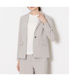 【ニューヨーカー/NEWYORKER】のウォッシャブルストレッチ ノッチドラペル1釦ジャケット 大人の最旬トレンドファッション＆コーディネート founy(ファウニー) ファッション Fashion レディースファッション Fashion for Women アウター Coat / Outerwear Collection レディースジャケット・軽アウター Jackets 春 Spring シンプル Simple, Minimal ジャケット Jacket, Outerwear ストレッチ Stretch, Stretchy Fabric セットアップ Set-Up, Coordinated Outfit ベーシック Basic, Essential ボトム Bottoms, Lower Wear ポケット Pocket, Pocket Detail S/S・春夏 SS, Spring/Summer, Warm Season 夏 Summer thumbnail ライトグレー|ID: prp329100004975018 ipo3291000000037296139