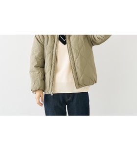 【コレックス/collex】のキルト*ボアリバーシブル中綿ブルゾン 大人の最旬トレンドファッション＆コーディネート founy(ファウニー) ファッション Fashion レディースファッション Fashion for Women アウター Coat / Outerwear Collection ブルゾンジャケット・スポーティアウター Blouson Jackets インナー Innerwear キルティング Quilted, Quilting キルト Quilt, Quilted Fabric タフタ Taffeta, Structured Fabric タートルネック Turtleneck, High Neck バランス Balance, Style Balance ブルゾン Blouson, Bomber Jacket ボトム Bottoms, Lower Wear ロング Long, Long-Length ワイド Wide, Wide Fit 防寒 Cold Protection, Winter-Ready |ID:prp329100004975040