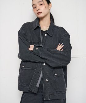 【ノミネ/NOMINE】の【セットアップ対応】オーバーサイズ デニム ジャケット / カバーオール 大人の最旬トレンドファッション＆コーディネート founy(ファウニー) ファッション Fashion レディースファッション Fashion for Women アウター Coat / Outerwear Collection レディースジャケット・軽アウター Jackets デニムジャケット / カジュアルアウター Denim Jackets インナー Innerwear シンプル Simple, Minimal ジャケット Jacket, Outerwear スニーカー Sneakers, Trainers セットアップ Set-Up, Coordinated Outfit デニム Denim, Jeans Material フロント Front, Front Design ポケット Pocket, Pocket Detail ルーズ Loose, Oversized ワイド Wide, Wide Fit 再入荷 Restock / Back in Stock おすすめ Recommended / Our Picks |ID:prp329100004975043
