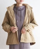 【イッカ/ikka】の撥水裏付きマウンテンパーカー 大人の最旬トレンドファッション＆コーディネート founy(ファウニー) ファッション Fashion レディースファッション Fashion for Women トップス・カットソー Cut & Sew Tops レディースパーカー・カジュアルフーディー Casual Hoodies & Sweatshirts おすすめ Recommended / Our Picks アウトドア Outdoor Clothing ショート Short, Short Length ジャケット Jacket, Outerwear デニム Denim, Jeans Material パーカー Hoodie, Parka 春 Spring 秋 Autumn thumbnail ベージュ|ID: prp329100004975069 ipo3291000000037296327
