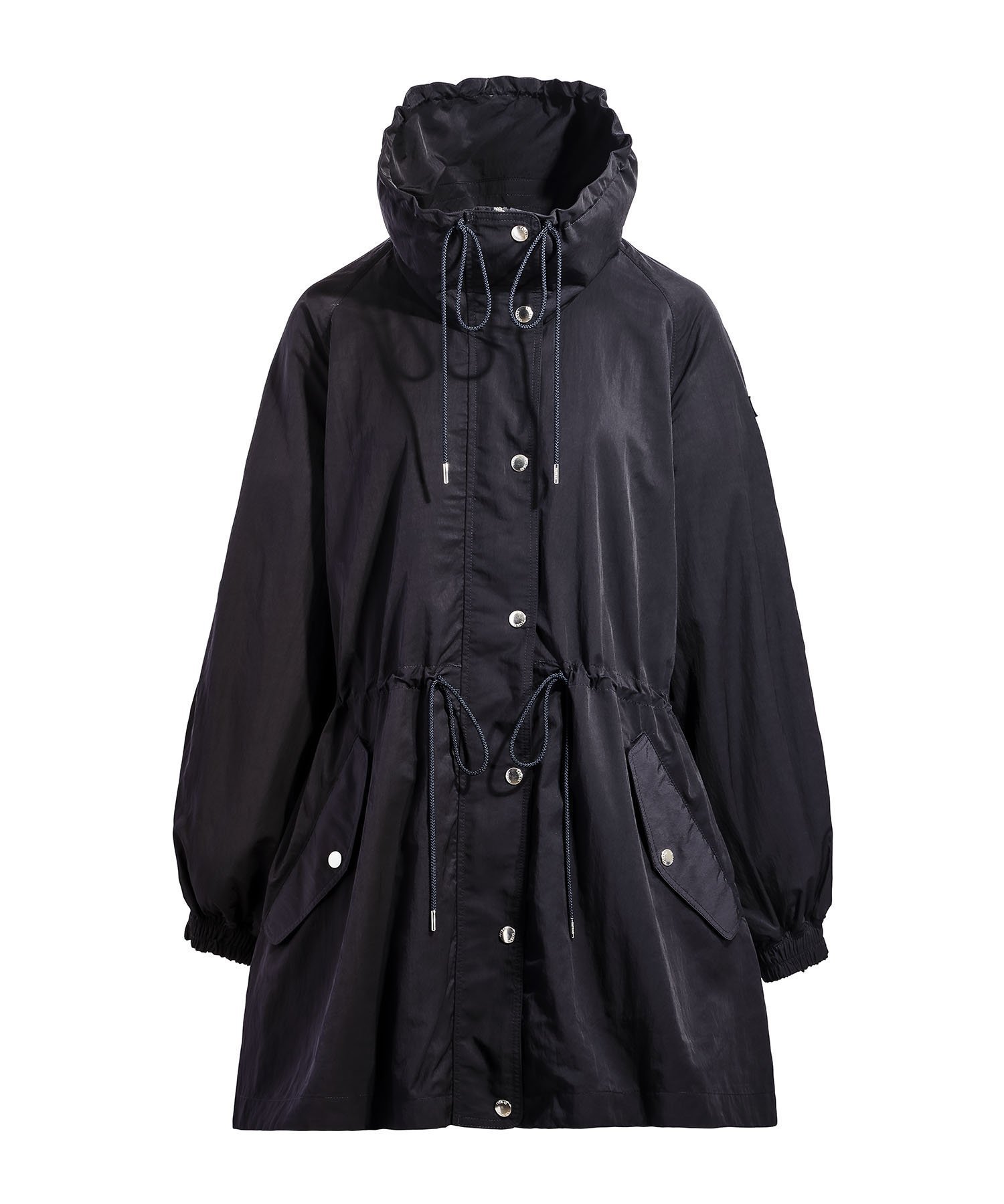 【タトラス コンセプトストア/TATRAS CONCEPT STORE】の【TATRAS 直営店】OLVONA オルヴォナ / コート インテリア・キッズ・メンズ・レディースファッション・服の通販 founy(ファウニー) 　ファッション　Fashion　レディースファッション　Fashion for Women　アウター　Coat / Outerwear Collection　コート・ロングコート・ピーコート　Long Coats, Peacoats & More　イタリア　Italy　ドローコード　Drawcord, Drawstring Cord　ロング　Long, Long-Length　NAVY|ID: prp329100004975103 ipo3291000000037296477
