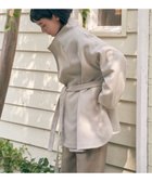 【エルビーシー/LBC】のジャージメルトントッパーコート 大人の最旬トレンドファッション＆コーディネート founy(ファウニー) ファッション Fashion レディースファッション Fashion for Women アウター Coat / Outerwear Collection コート・ロングコート・ピーコート Long Coats, Peacoats & More トッパー Topper, Light Cardigan ミドル Middle Length, Mid Height エレガント 上品 Elegant thumbnail ベージュ|ID: prp329100004975136 ipo3291000000037296605