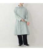 【アフタヌーンティー リビング/Afternoon Tea LIVING】のステンカラーレインコート 大人の最旬トレンドファッション＆コーディネート founy(ファウニー) ファッション Fashion レディースファッション Fashion for Women アウター Coat / Outerwear Collection コート・ロングコート・ピーコート Long Coats, Peacoats & More シンプル Simple, Minimal ストライプ Stripe, Striped Pattern ドローコード Drawcord, Drawstring Cord プリント Print, Printed Pattern エレガント 上品 Elegant thumbnail ライトグリーン|ID: prp329100004975145 ipo3291000000037296637