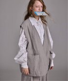 【ジャーナルスタンダード ラックス/journal standard luxe】のリネンヘリンボン ベスト グレーA|ID: prp329100004975147 ipo3291000000037296645