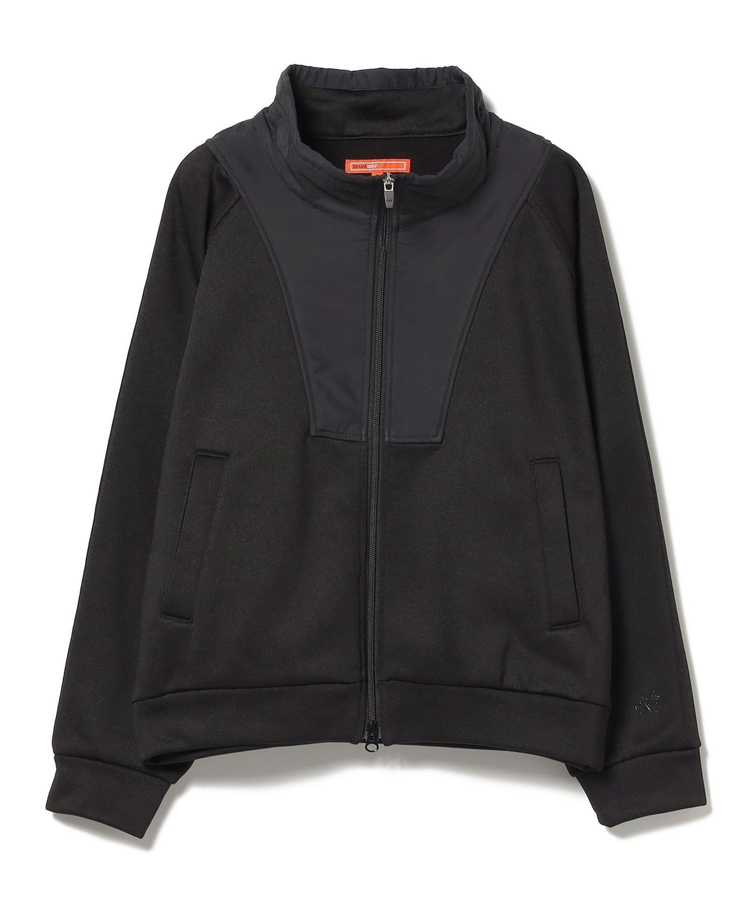 【ビームス ゴルフ/BEAMS GOLF】のMiyu Ikeda GOLF / 異素材 ドッキング ブルゾン インテリア・キッズ・メンズ・レディースファッション・服の通販 founy(ファウニー) 　ファッション　Fashion　レディースファッション　Fashion for Women　アウター　Coat / Outerwear Collection　ブルゾンジャケット・スポーティアウター　Blouson Jackets　アウトドア　Outdoor Clothing　コレクション　Collection, Seasonal Line　シンプル　Simple, Minimal　スウェット / スエット　Sweatshirt, Sweatwear　タフタ　Taffeta, Structured Fabric　ドッキング　Docking, Mixed Material　ドローコード　Drawcord, Drawstring Cord　フォルム　Silhouette, Form　ブルゾン　Blouson, Bomber Jacket　ベーシック　Basic, Essential　A/W・秋冬　Autumn/Winter　ゴルフ　Golf　BLACK|ID: prp329100004975164 ipo3291000000037296702