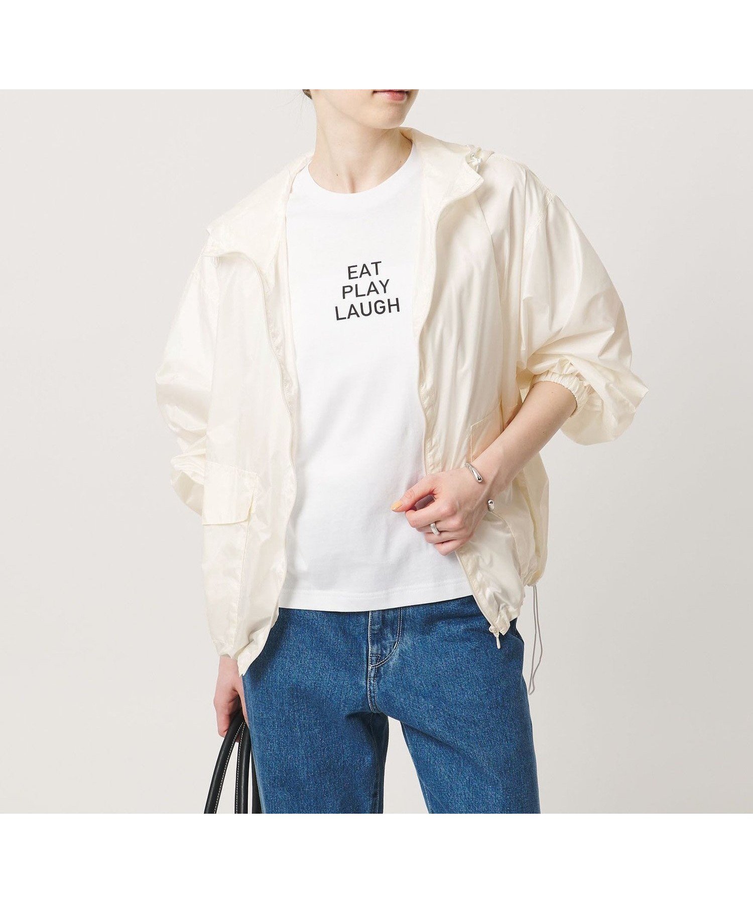 【ユナイテッドアローズ/UNITED ARROWS】のショート ボリューム ブルゾン -ウォッシャブル- インテリア・キッズ・メンズ・レディースファッション・服の通販 founy(ファウニー) 　ファッション　Fashion　レディースファッション　Fashion for Women　アウター　Coat / Outerwear Collection　ブルゾンジャケット・スポーティアウター　Blouson Jackets　ウォッシャブル　Machine Washable　ショート　Short, Short Length　タフタ　Taffeta, Structured Fabric　バランス　Balance, Style Balance　ブルゾン　Blouson, Bomber Jacket　エレガント 上品　Elegant　WHITE|ID: prp329100004975166 ipo3291000000037296709