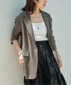 【ヴェルメイユ パー イエナ/VERMEIL par iena】の《手洗い可》Airy テーラードジャケット カーキ|ID: prp329100004975168 ipo3291000000037296714