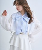 【スウィングル/Swingle】の【4/10(Fri)発売】バルーンシアーブルゾン 大人の最旬トレンドファッション＆コーディネート founy(ファウニー) ファッション Fashion レディースファッション Fashion for Women アウター Coat / Outerwear Collection ブルゾンジャケット・スポーティアウター Blouson Jackets おすすめ Recommended / Our Picks ギャザー Gathered, Ruffled コンパクト Compact, Small Size シアー Sheer, See-Through シンプル Simple, Minimal スリーブ Sleeve, Long Sleeve / Short Sleeve バランス Balance, Style Balance 軽量 Lightweight, Ultra Light thumbnail オフ|ID: prp329100004975196 ipo3291000000037296816