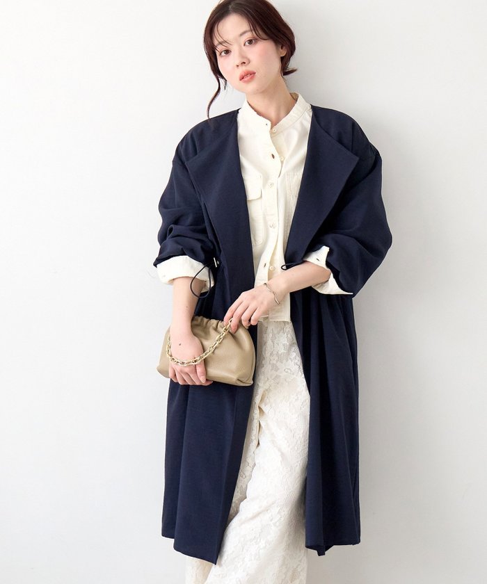 【ルクールブラン/le.coeur blanc】のタンブラーオックスノーカラーコート インテリア・キッズ・メンズ・レディースファッション・服の通販 founy(ファウニー) https://founy.com/ ファッション Fashion レディースファッション Fashion for Women アウター Coat / Outerwear Collection コート・ロングコート・ピーコート Long Coats, Peacoats & More おすすめ Recommended / Our Picks ベーシック Basic, Essential 春 Spring |ID: prp329100004975198 ipo3291000000037296825
