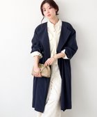 【ルクールブラン/le.coeur blanc】のタンブラーオックスノーカラーコート ネイビー|ID: prp329100004975198 ipo3291000000037349188