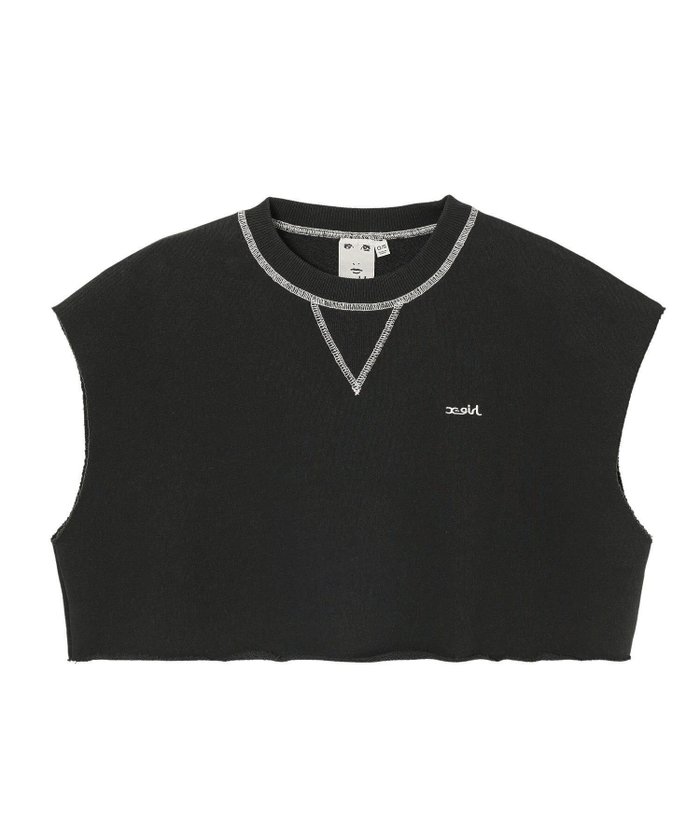 【エックスガール/X-girl】のCROPPED SWEAT VEST インテリア・キッズ・メンズ・レディースファッション・服の通販 founy(ファウニー) https://founy.com/ ファッション Fashion レディースファッション Fashion for Women アウター Coat / Outerwear Collection トップス・カットソー Cut & Sew Tops レディースパーカー・カジュアルフーディー Casual Hoodies & Sweatshirts ベスト&ジレ / 重ね着スタイル Vests & Gilets スウェット・クルーネックトップス Sweatshirts & Crewnecks / Relaxed Fit Sweat Tops オレンジ Orange カットオフ Cut-Off Design クロップド Cropped, Short Length シンプル Simple, Minimal スウェット / スエット Sweatshirt, Sweatwear デニム Denim, Jeans Material 定番 Standard, Basic Item ビッグ Big, Oversized ベスト Vest, Waistcoat ベーシック Basic, Essential ロング Long, Long-Length ワイド Wide, Wide Fit ワンポイント One Point, Statement Accent おすすめ Recommended / Our Picks |ID: prp329100004975202 ipo3291000000037296839