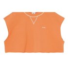 【エックスガール/X-girl】のCROPPED SWEAT VEST ORANGE|ID: prp329100004975202 ipo3291000000037296842