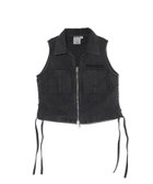 【エックスガール/X-girl】のMILITARY COMPACT VEST 大人の最旬トレンドファッション＆コーディネート founy(ファウニー) ファッション Fashion レディースファッション Fashion for Women アウター Coat / Outerwear Collection トップス・カットソー Cut & Sew Tops ベスト&ジレ / 重ね着スタイル Vests & Gilets コンパクト Compact, Small Size 今季 This Season, Current Season セットアップ Set-Up, Coordinated Outfit ベスト Vest, Waistcoat ミニスカート Mini Skirt, Short Skirt ミリタリー Military, Army Style おすすめ Recommended / Our Picks thumbnail BLACK|ID: prp329100004975204 ipo3291000000037296847