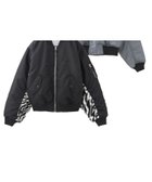 【エックスガール/X-girl】のPANELED FUR REVERSIBLE MA-1 JACKET 大人の最旬トレンドファッション＆コーディネート founy(ファウニー) ファッション Fashion レディースファッション Fashion for Women アウター Coat / Outerwear Collection レディースジャケット・軽アウター Jackets MA-1ジャケット MA-1 Bomber Jackets / Flight Jackets カットソー Cut and Sewn Top ガーリー Girly, Feminine Style コンパクト Compact, Small Size ジャケット Jacket, Outerwear スウェット / スエット Sweatshirt, Sweatwear デニム Denim, Jeans Material 定番 Standard, Basic Item バランス Balance, Style Balance ベーシック Basic, Essential ミニスカート Mini Skirt, Short Skirt リバーシブル Reversible, Two-Sided ワンポイント One Point, Statement Accent A/W・秋冬 Autumn/Winter おすすめ Recommended / Our Picks 旅行 Travel thumbnail BLACK|ID: prp329100004975207 ipo3291000000037296856