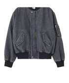 【エックスガール/X-girl】のDENIM BLOUSON 大人の最旬トレンドファッション＆コーディネート founy(ファウニー) ファッション Fashion レディースファッション Fashion for Women アウター Coat / Outerwear Collection ブルゾンジャケット・スポーティアウター Blouson Jackets 今季 This Season, Current Season デニム Denim, Jeans Material フレア Flare, Flared ブルゾン Blouson, Bomber Jacket ミニスカート Mini Skirt, Short Skirt メタル Metal, Metal Parts ロング Long, Long-Length thumbnail BLACK|ID: prp329100004975211 ipo3291000000037296868