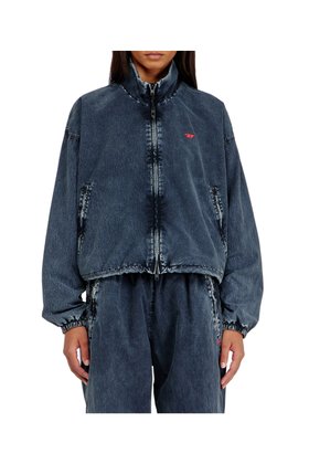 【ディーゼル/DIESEL】のウィメンズ ジャケット G-LEAMER 大人の最旬トレンドファッション＆コーディネート founy(ファウニー) ファッション Fashion レディースファッション Fashion for Women アウター Coat / Outerwear Collection レディースジャケット・軽アウター Jackets ジャケット Jacket, Outerwear スタンド Stand Collar, Upright Stand フィット Fit, Slim Fit フロント Front, Front Design リラックス Relax, Relaxed Fit |ID:prp329100004975217