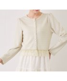 【ジャイロ/JAYRO】のレースフリルヘムニットジャケット ライトグリーン(33)|ID: prp329100004975224 ipo3291000000037296913
