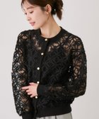 【ジャイロ/JAYRO】のフラワー刺繍シアーブルゾン ブラック(01)|ID: prp329100004975225 ipo3291000000037296916
