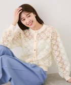 【ジャイロ/JAYRO】のフラワー刺繍シアーブルゾン ホワイト系(12)|ID: prp329100004975225 ipo3291000000037296918