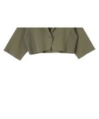 【ランバンコレクション/LANVIN COLLECTION】のミラノリブニットジャケット 大人の最旬トレンドファッション＆コーディネート founy(ファウニー) ファッション Fashion レディースファッション Fashion for Women アウター Coat / Outerwear Collection レディースジャケット・軽アウター Jackets なめらか Smooth, Silky Texture カーディガン Cardigan, Knitwear ジャケット Jacket, Outerwear フロント Front, Front Design エレガント 上品 Elegant thumbnail カーキ|ID: prp329100004975232 ipo3291000000037296952